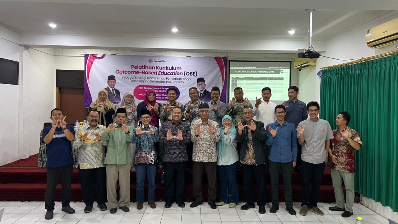 image_Pascasarjana PTIQ Jakarta Gelar Pelatihan OBE untuk Transformasi Pendidikan Tinggi